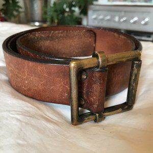 GAP vintage leather belt 40''